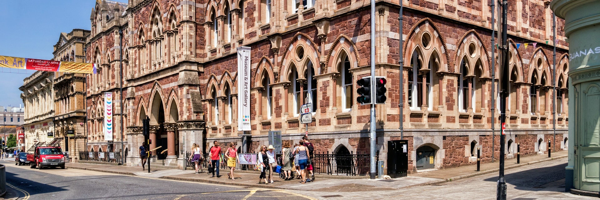 21 June 2017: Exeter, Devon, England, UK - Albert Memorial Museum and Art Gallery, Queen Street, Exeter.
Albert Memorial Museum Exeter UK - stock photo
RAMM